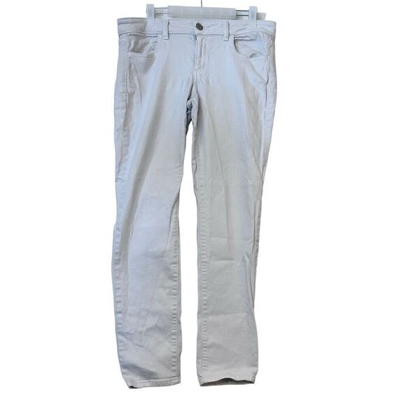 American Eagle Outfitters Low Rise Stretch Skinny Jeans White Size 12R - Picture 1 of 6